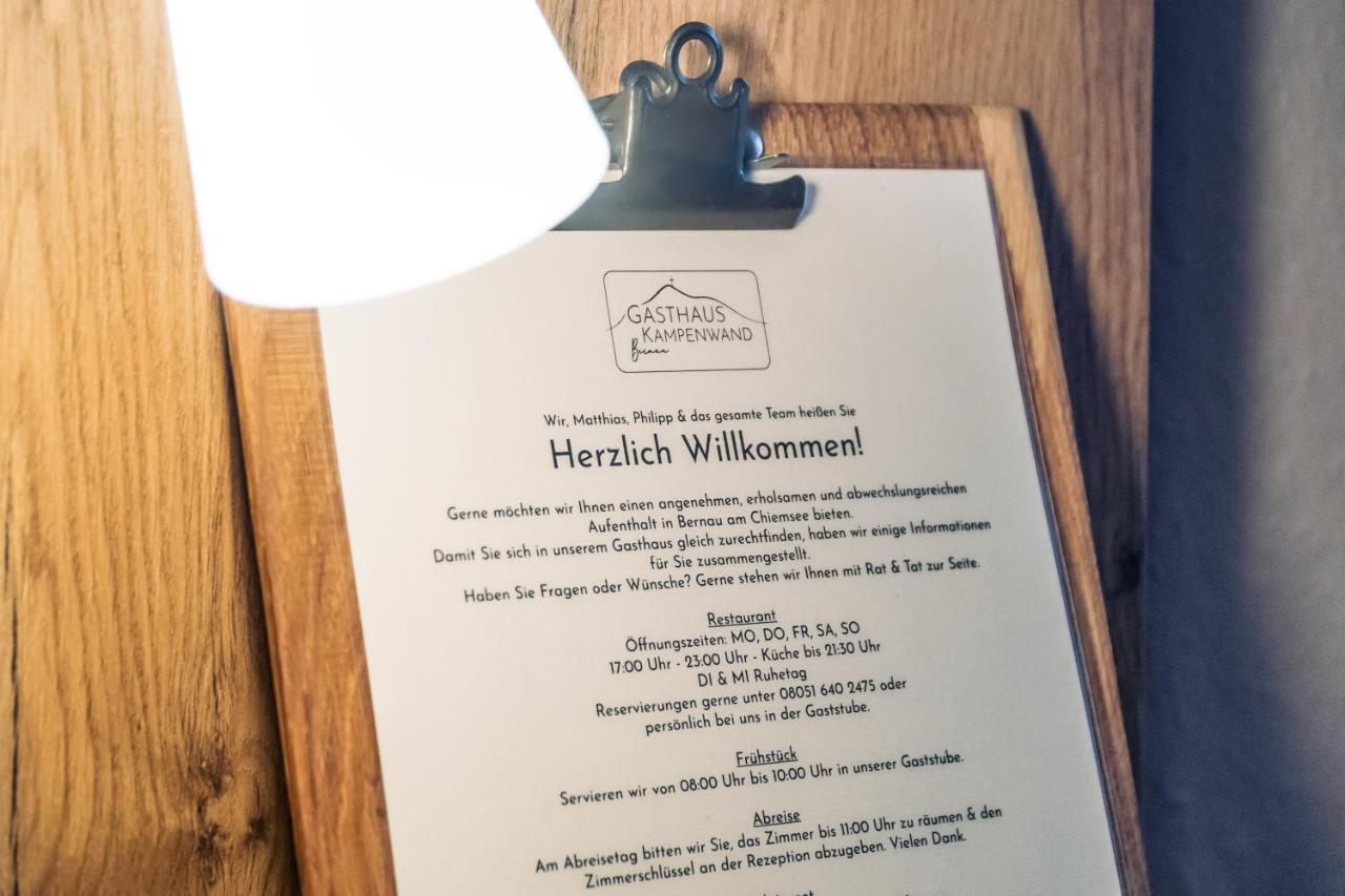 Gasthaus Kampenwand Bernau Bernau am Chiemsee Eksteriør billede